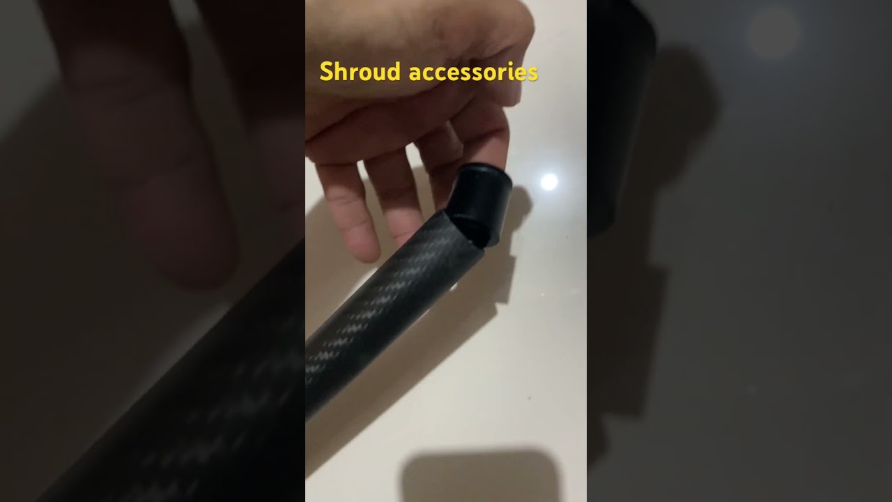 Shroud accessories for 16mm OD barrel with Fiber tube 26OD x 23.5&rdquo;Long