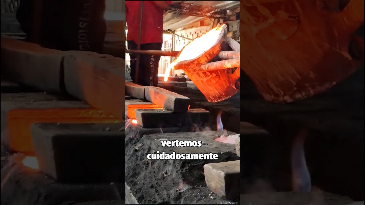 🔥 En FTR, donde transformamos la chatarra en productos de calidad. #fundicion #hierro