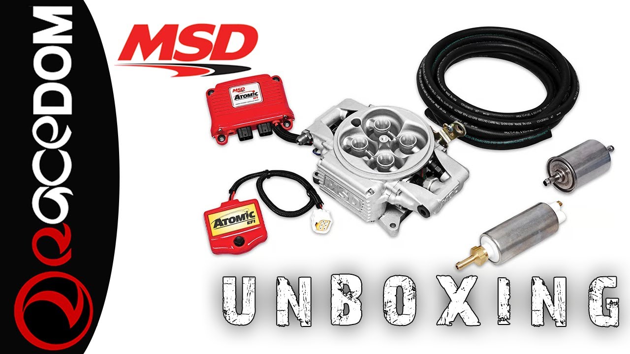 Unboxing MSD Atomic EFI Fuel Injection Systems