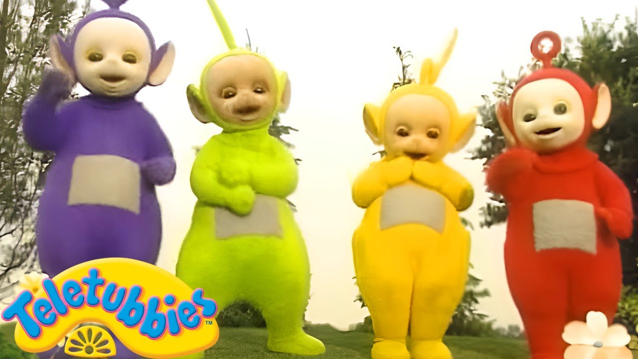 Os Teletubbies dançam dentro e fora das árvores I Episodios Completos I Para crianças