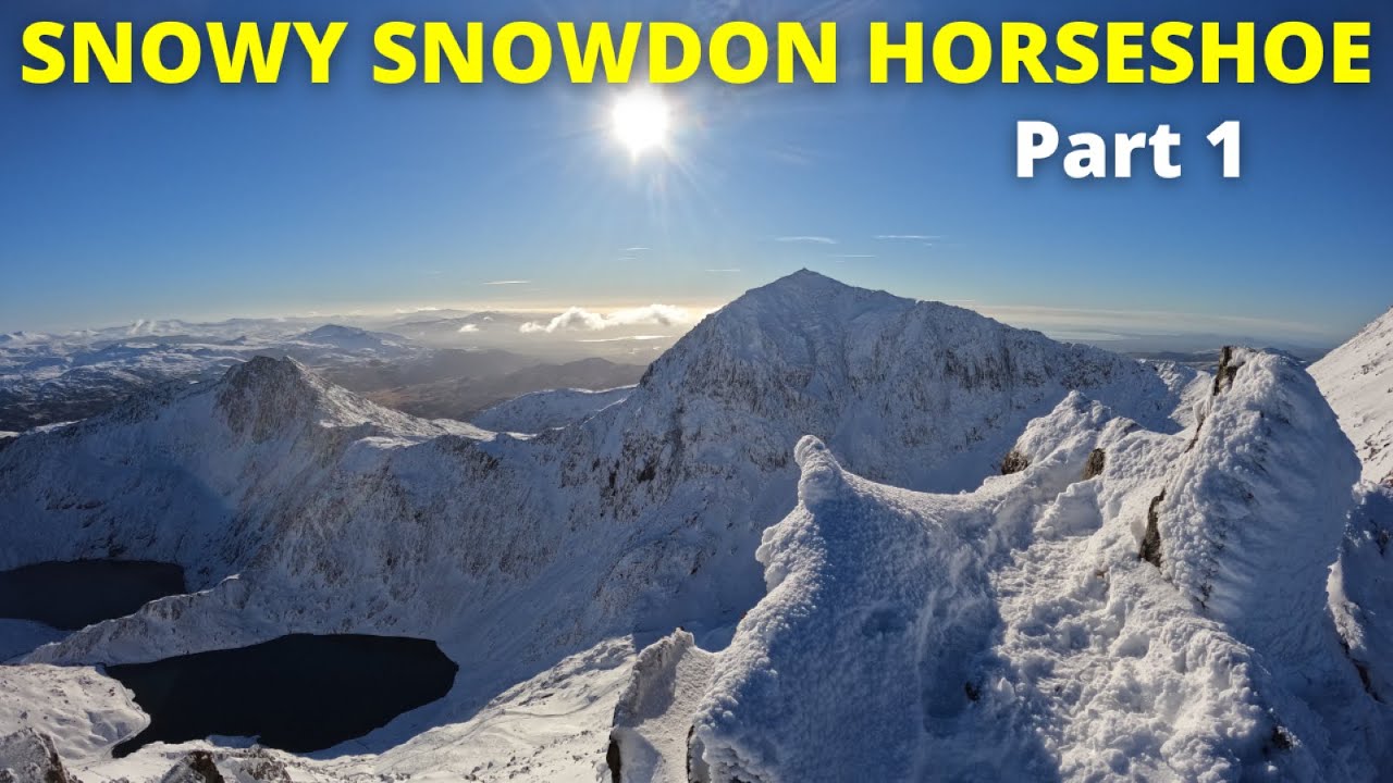 Snowy Snowdon Horseshoe Part 1 - Crib Goch