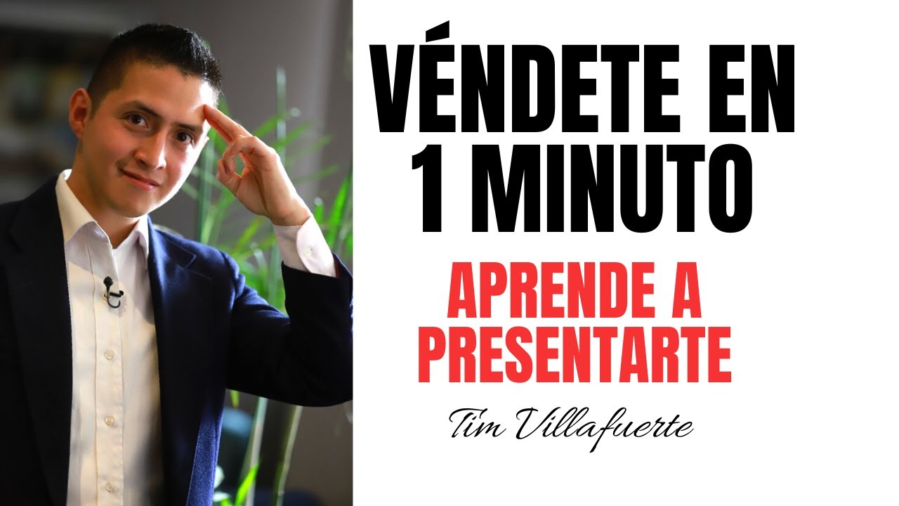 VÉNDETE en 1 MINUTO [ cómo presentarte con el cliente ] - cómo ABORDAR a un cliente nuevo