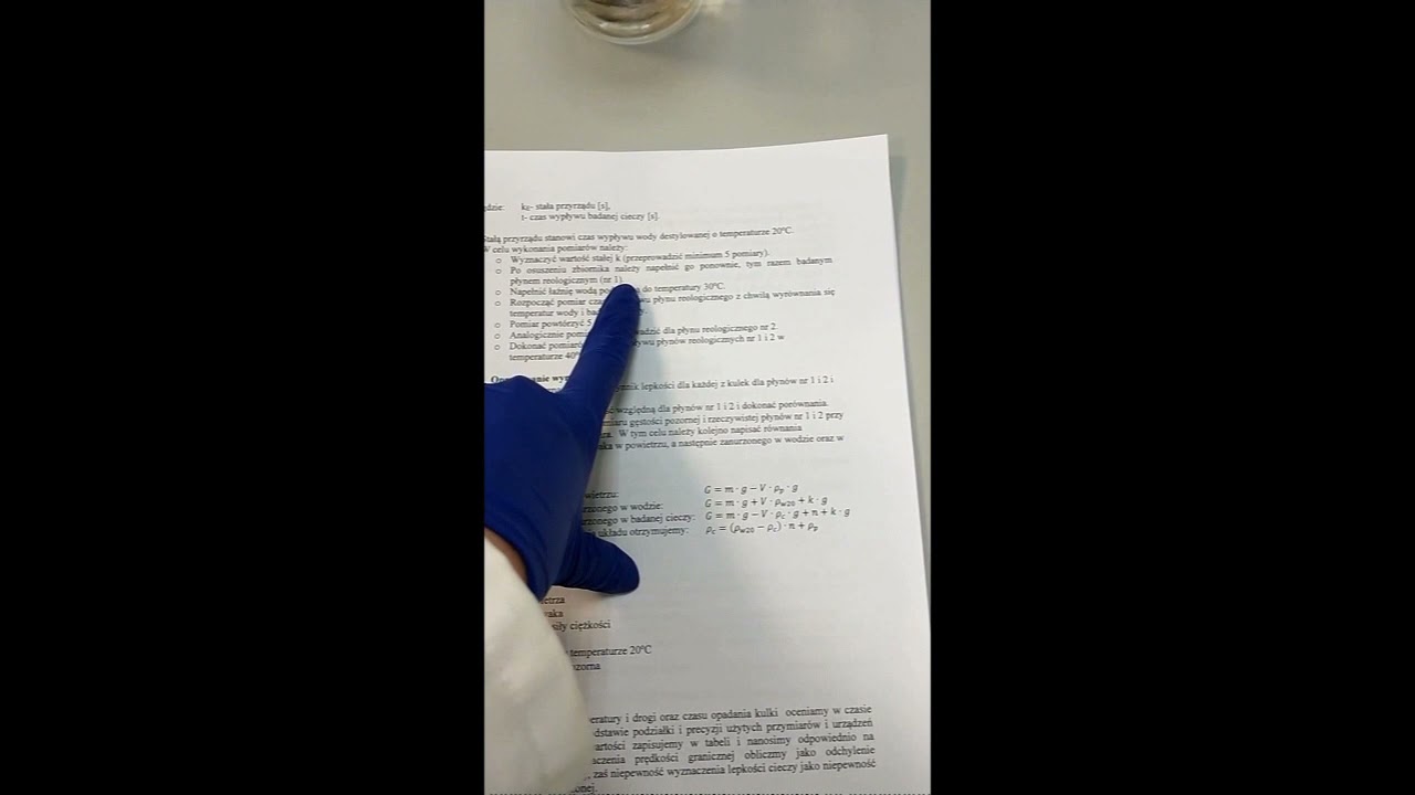 Fimik-Badanie lepkości cieczy - metoda Englera.