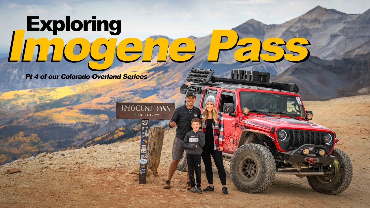 Offroading on Imogene pass and hiking around Ouray, Colorado