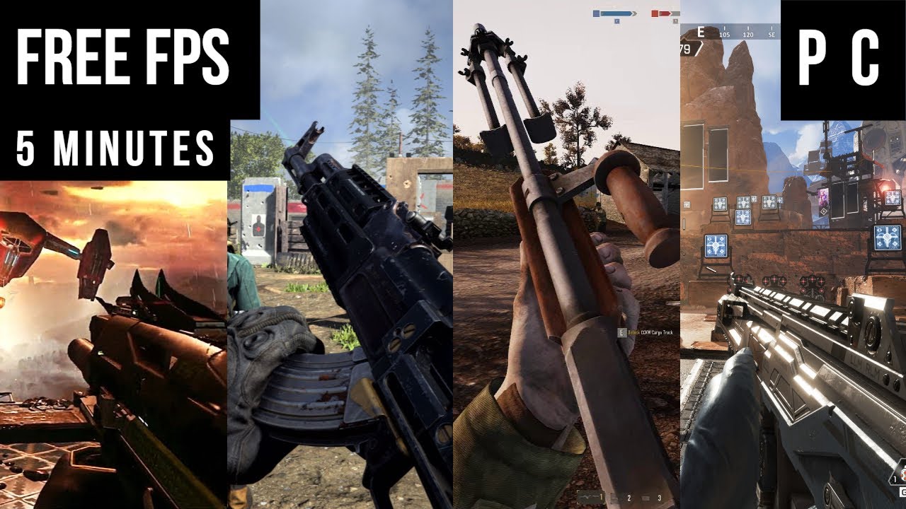 50 Best Free FPS Games For PC in 5 Minutes!