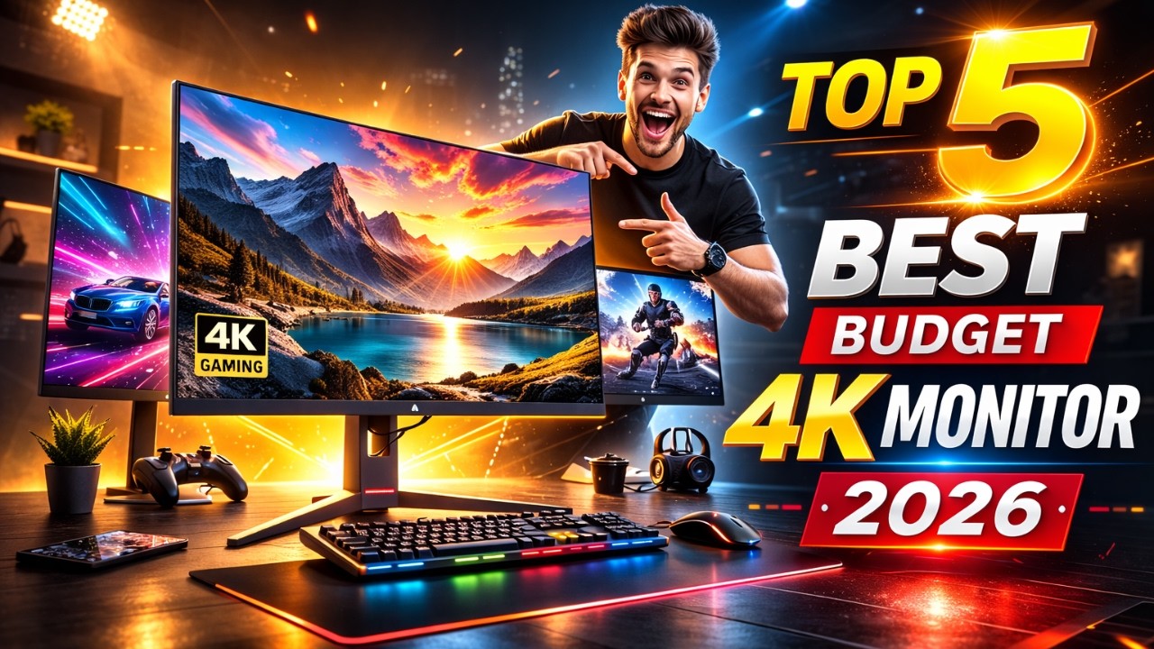 Best Budget 4K Monitor 2026 – Must Watch Before You Buy One!