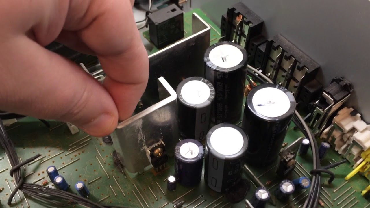 Исследование неисправного ресивера Aiwa AV-NW30 5.1