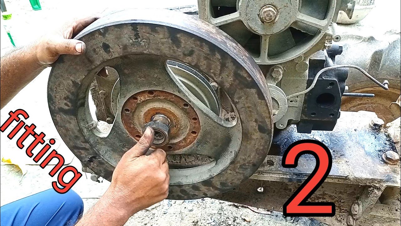 VST engine fly wheel open