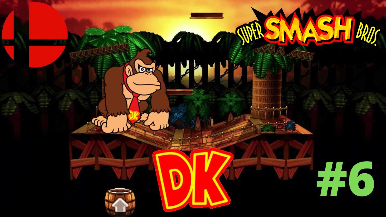 Super Smash Bros. [N64] #6 Donkey Kong | Classic Mode, Very Hard
