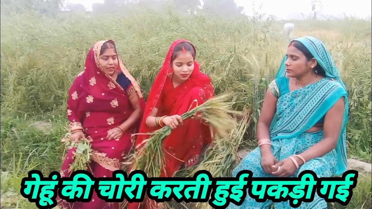 होरहा लगाने के लिए गेहूं की चोरी मना करने पर हुई मारपीट#मोटकी कॉमेडी 66#अवधी कॉमेडी वीडियो