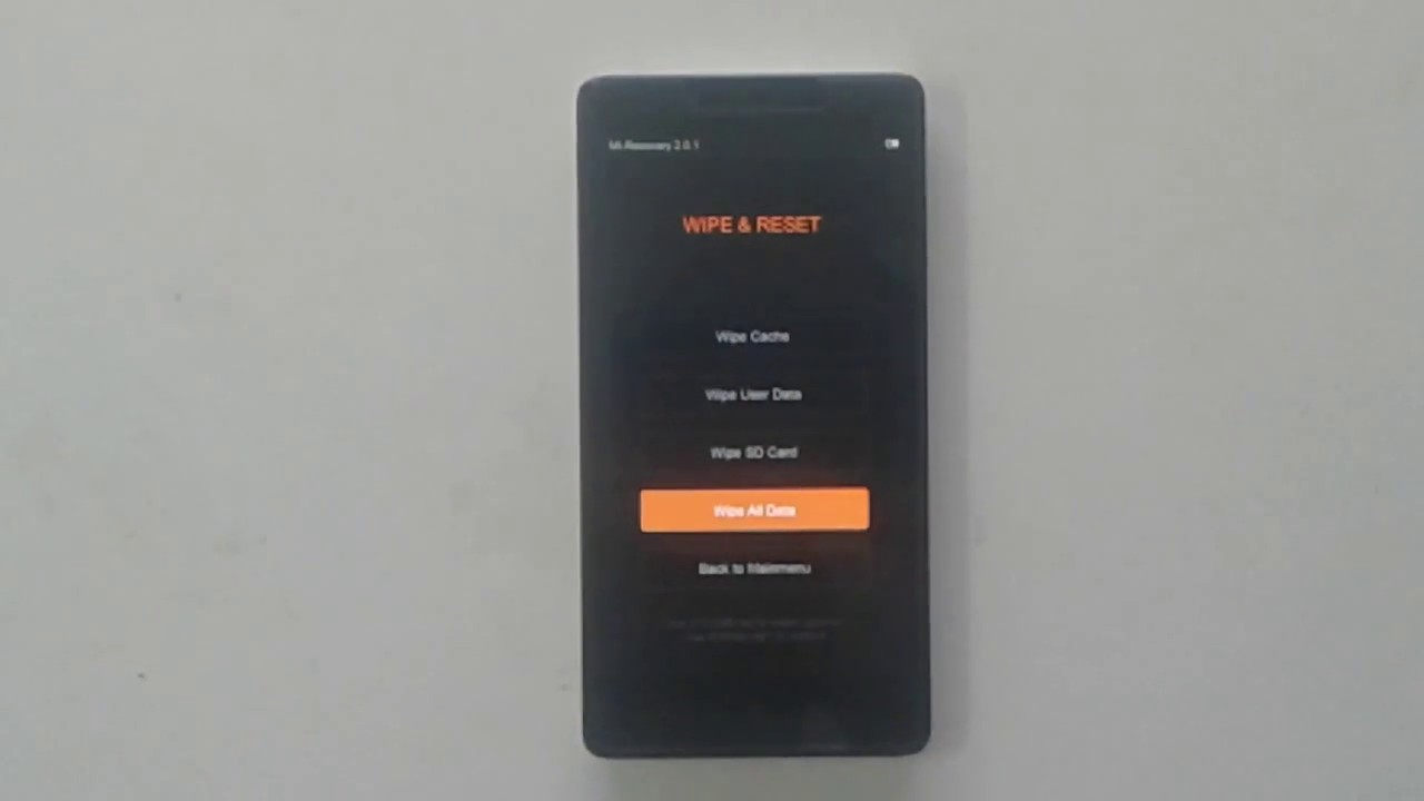 Xiaomi Redmi 2 Hard Reset Mi 2014818 Hard Reset