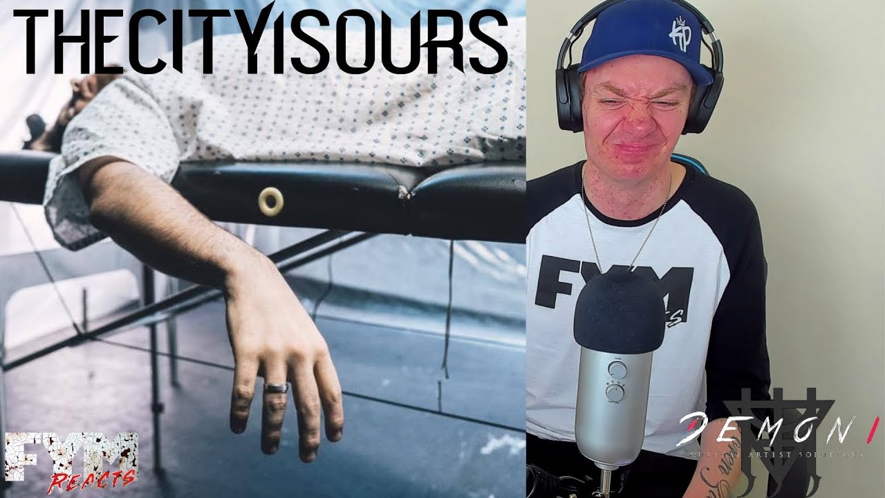 THECITYISOURS - BARE BONES ft. Connor Hallisey [REACTION]
