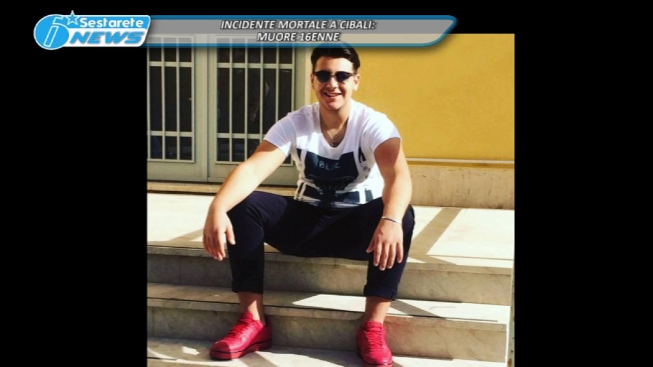 TG LA SESTA INCIDENTE MORTALE A CIBALI, MUORE 16ENNE 10 12 2016