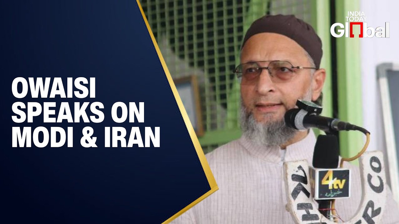 Live: AIMIM Chief Asaduddin Owaisi Addresses Press on Modi, Iran & Israel