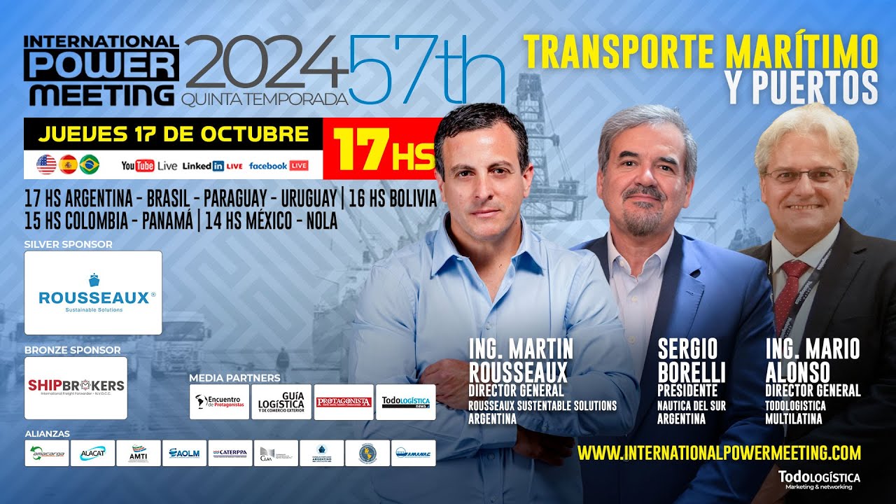 Transporte Marítimo, Puertos y sustentabilidad