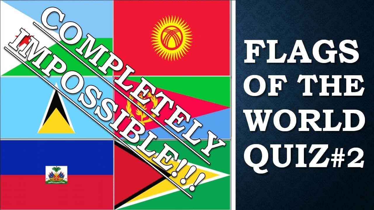 COMPLETELY IMPOSSIBLE Guess the Flag | Flags of the World Quiz | Virtual Pub Quiz