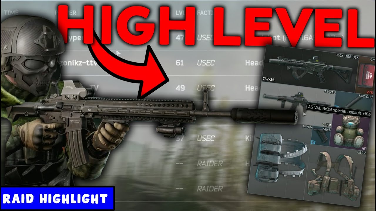 Fighting High Level Players On Labs - Escape From Tarkov
