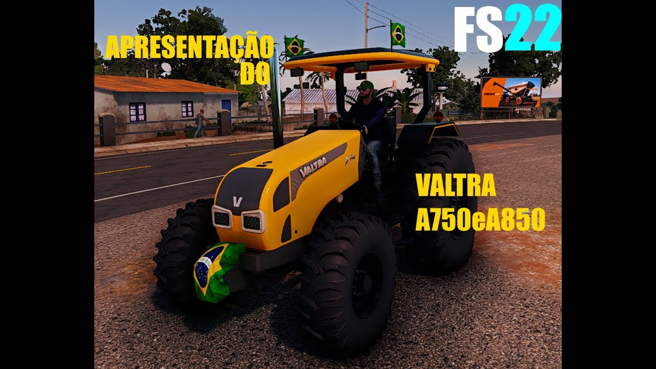 APRESENTAÇÃO DO VALTRA A750 A850 /FS22