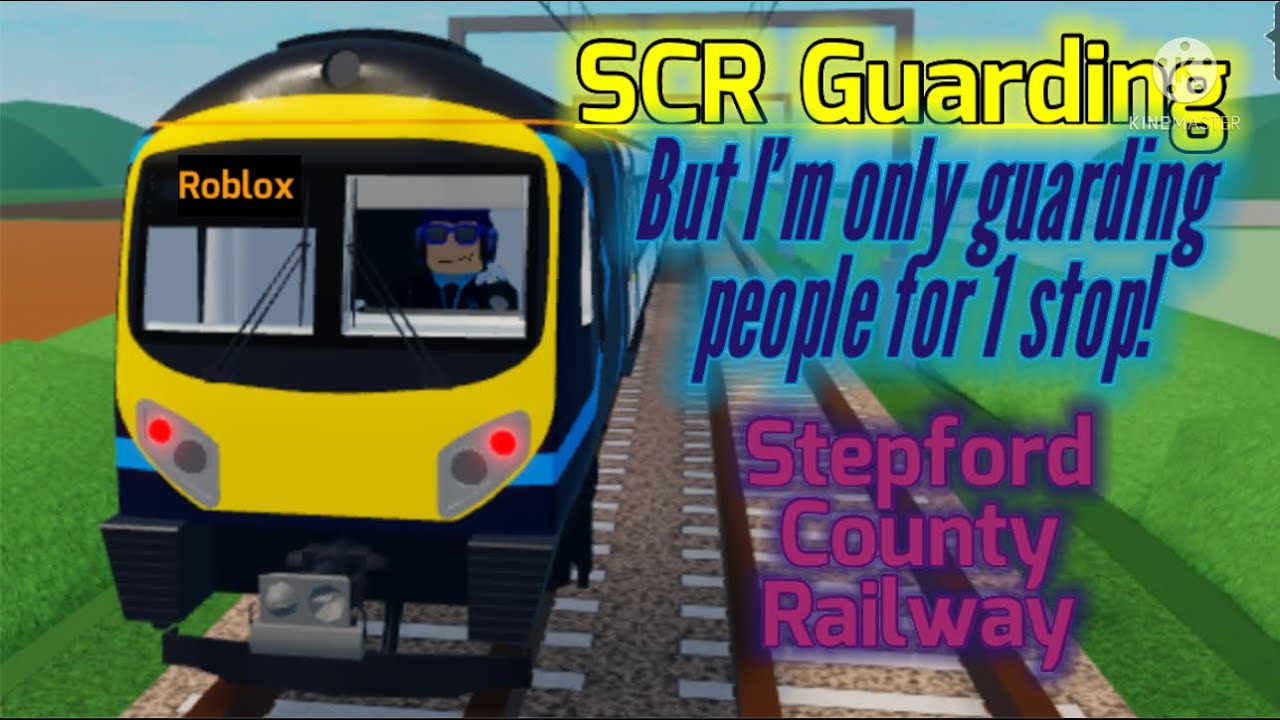 SCR Guarding : But I’m Only Guarding People For 1 Stop! | ROBLOX