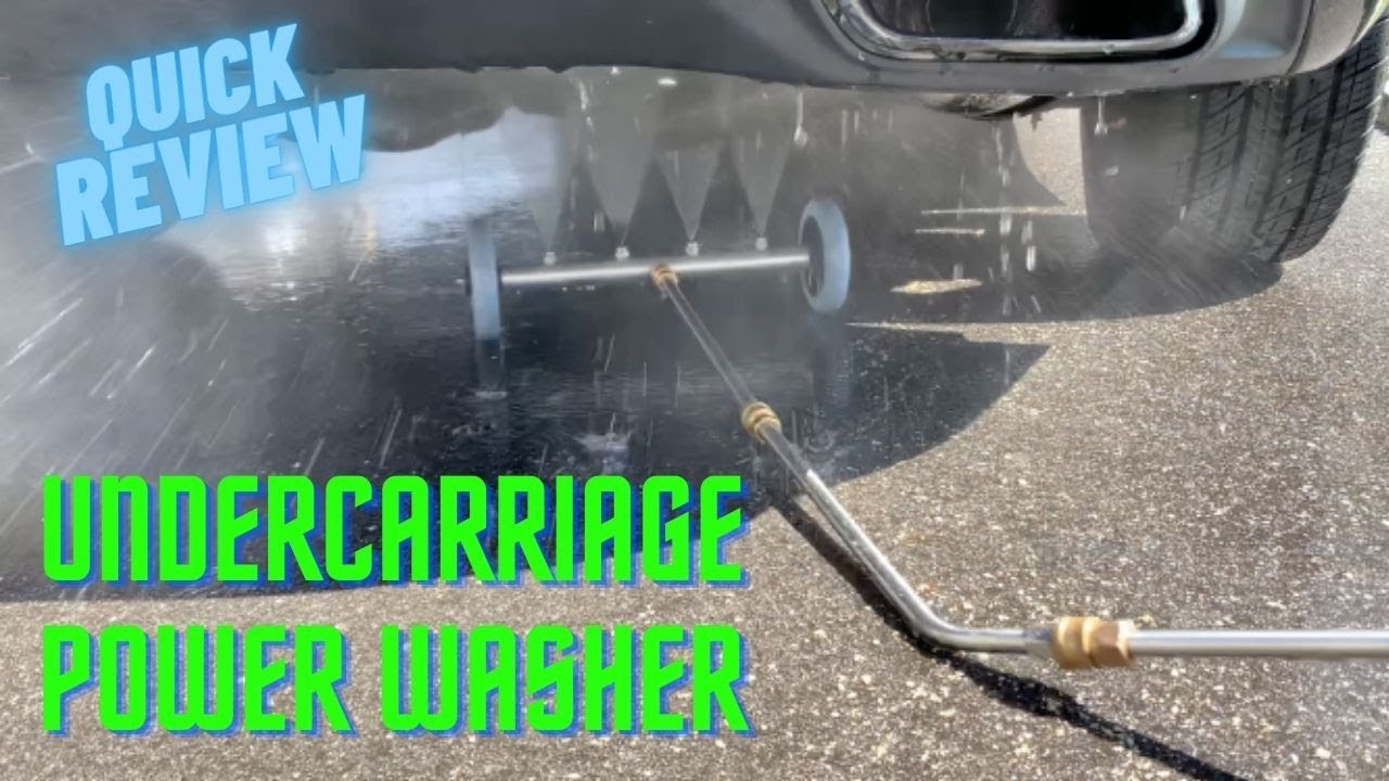 Ridge Pressure Washer Undercarriage cleaner - Review