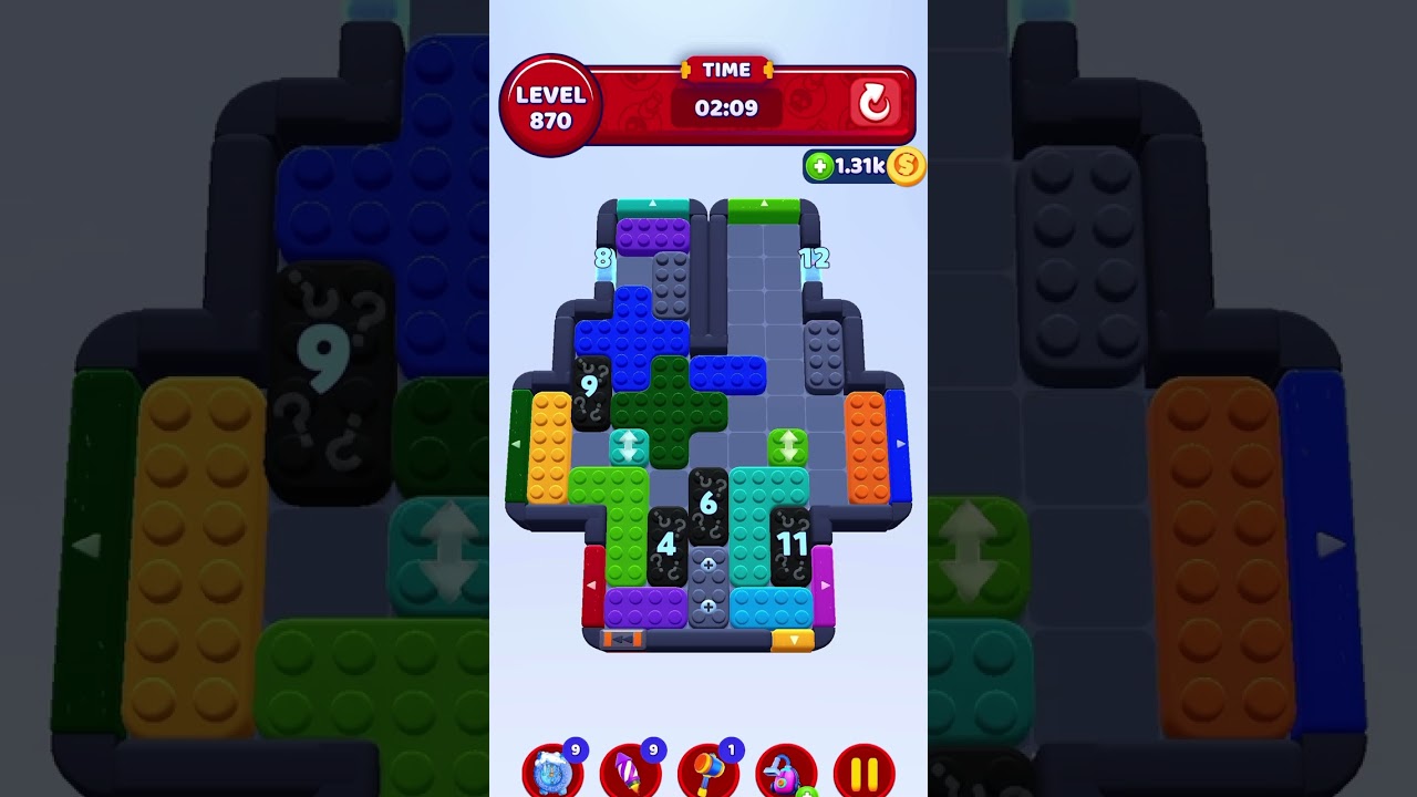 Color Block Jam  Level 870