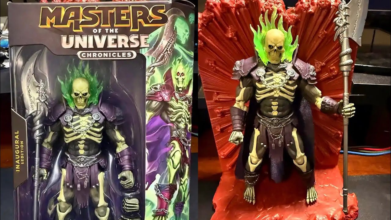 New Scareglow MOTU Chronicles Masters of the Universe Figure Confirmed in hand images 