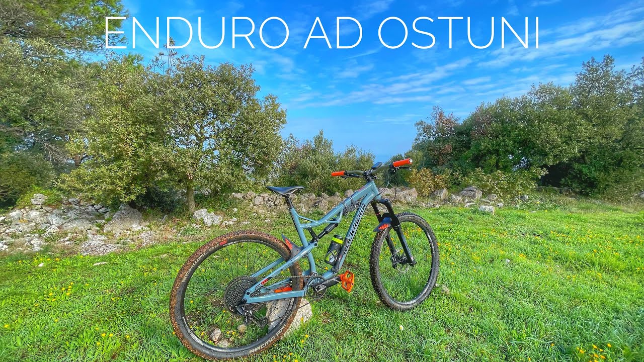 Enduro ride ad Ostuni *Rockrider AM 100 S* Gopro