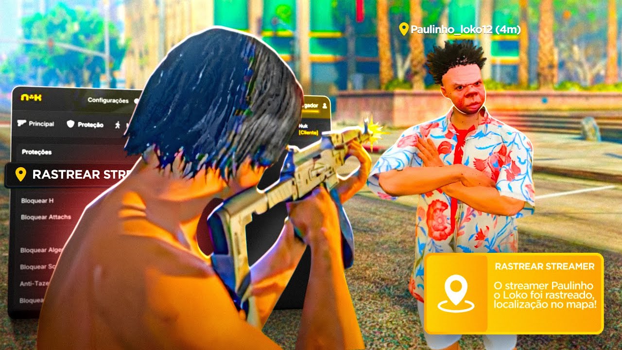 Paulinho quase louco ouviu boas verdades! GTA anti-rp
