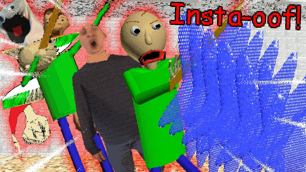 EVERYBODY IS CRAZY?!?! | Baldi's Basics MOD