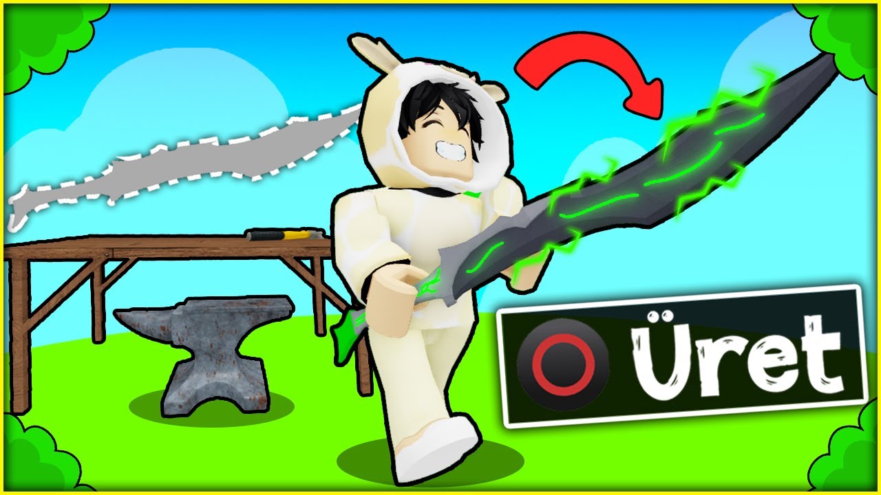 EN GÜÇLÜ KILICI YAPTIM!! | Roblox Weapon Crafting Simulator