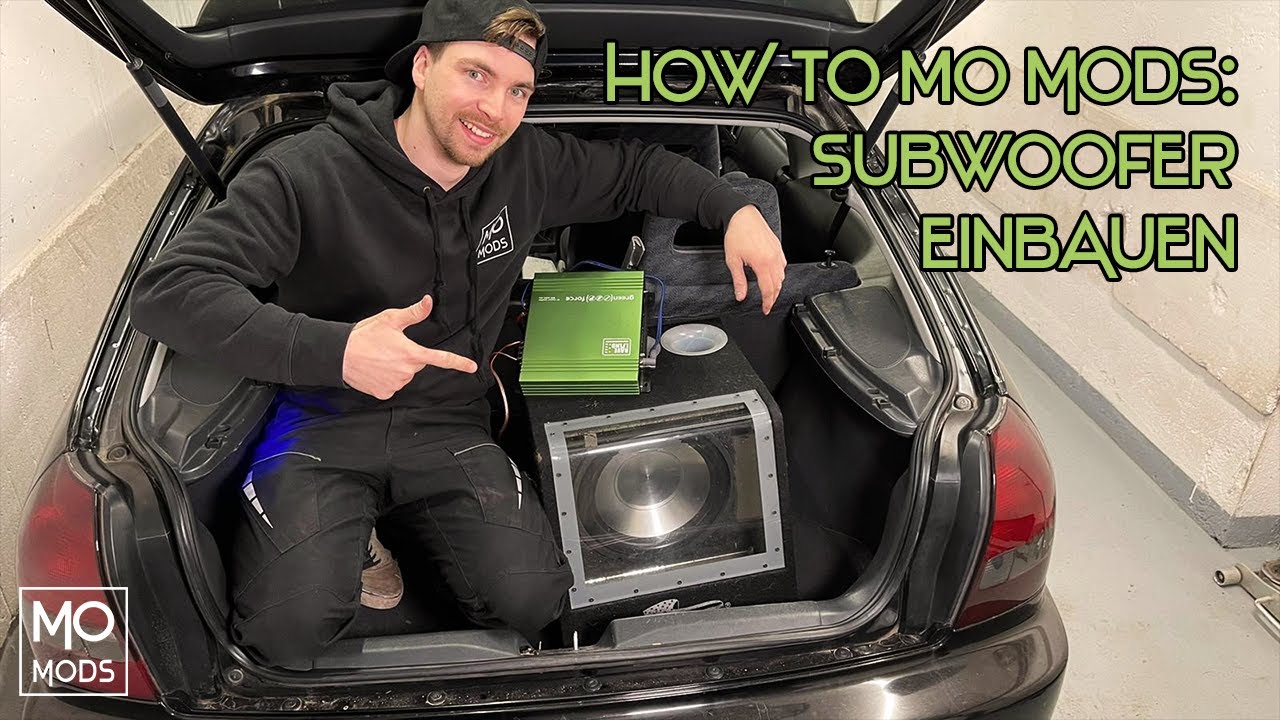Subwoofer einbauen | Schnell & einfach | How to Mo Mods | Civic EJ9
