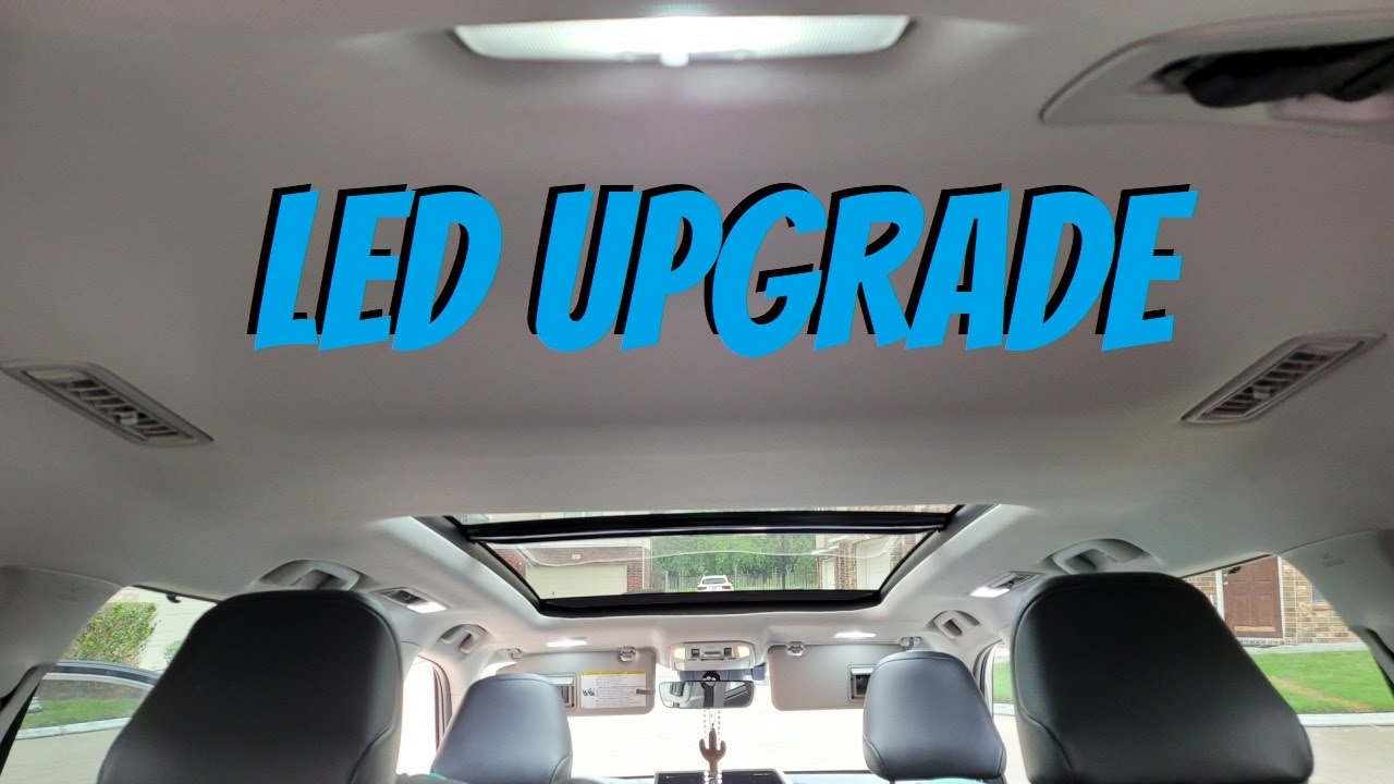 Обновление салона Toyota Highlander Platinum 2022 со светодиодной подсветкой от Fyre Flys