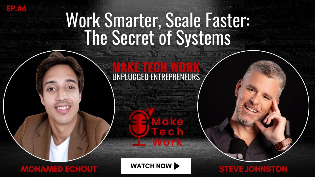 Episode #6 - Work Smarter, Scale Faster: The Secret of Systems