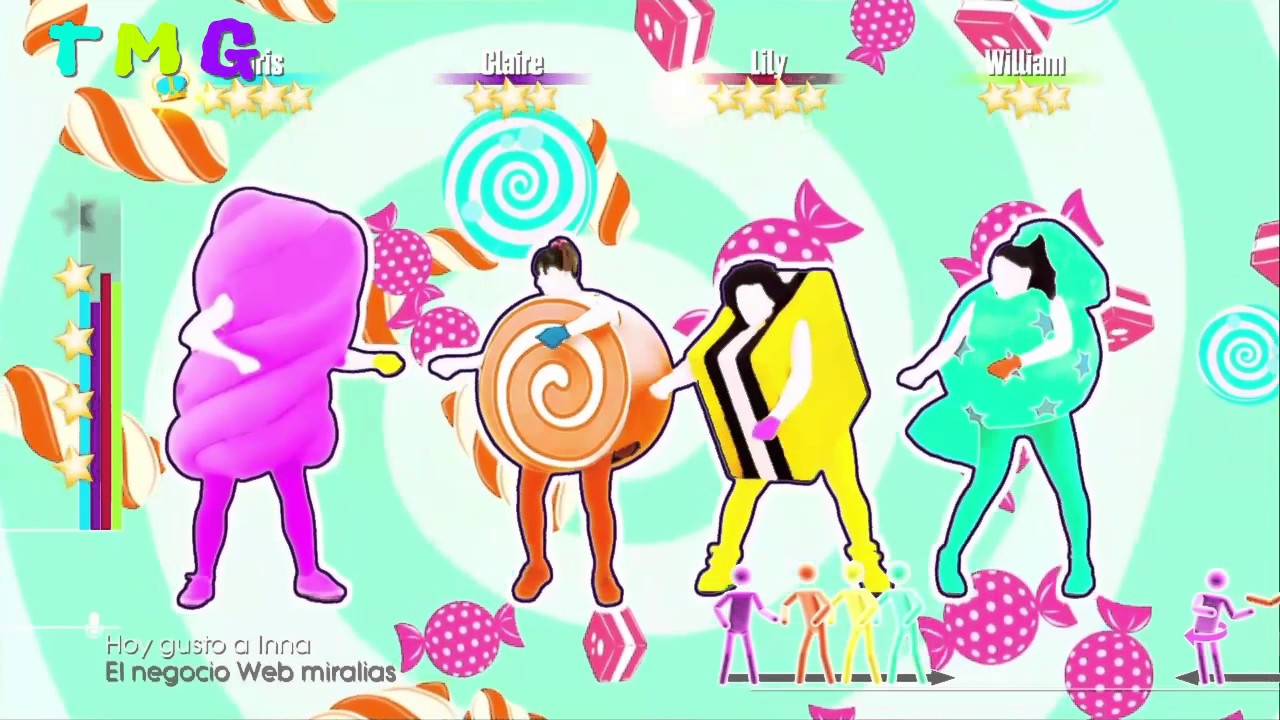 Just Dance 2017 - Cola song ( Alternative ) 5 stars ( Super Star )