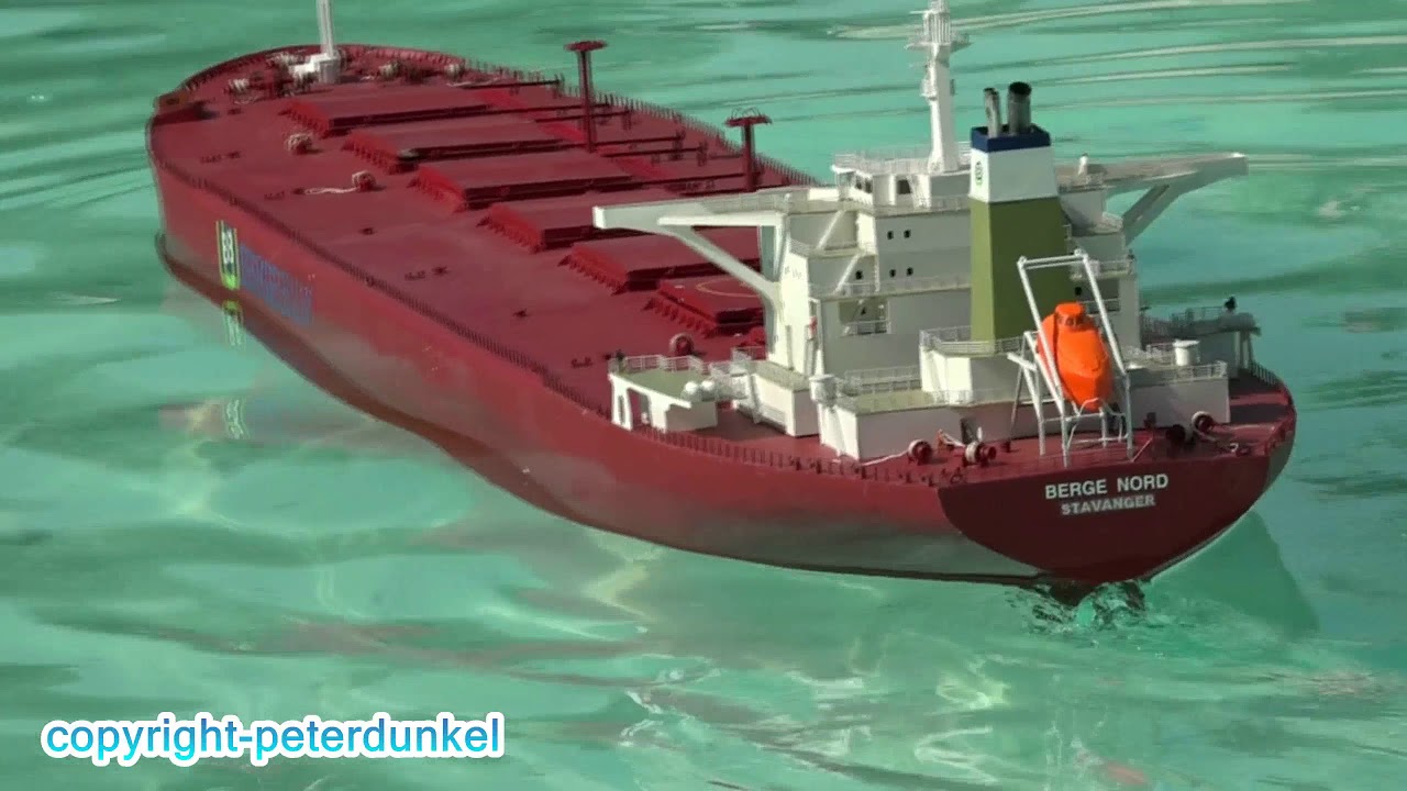 BERGE NORD SUPERTANKER STAVANGER GREAT RC CONSTRUCTION RC MODEL RC FUN