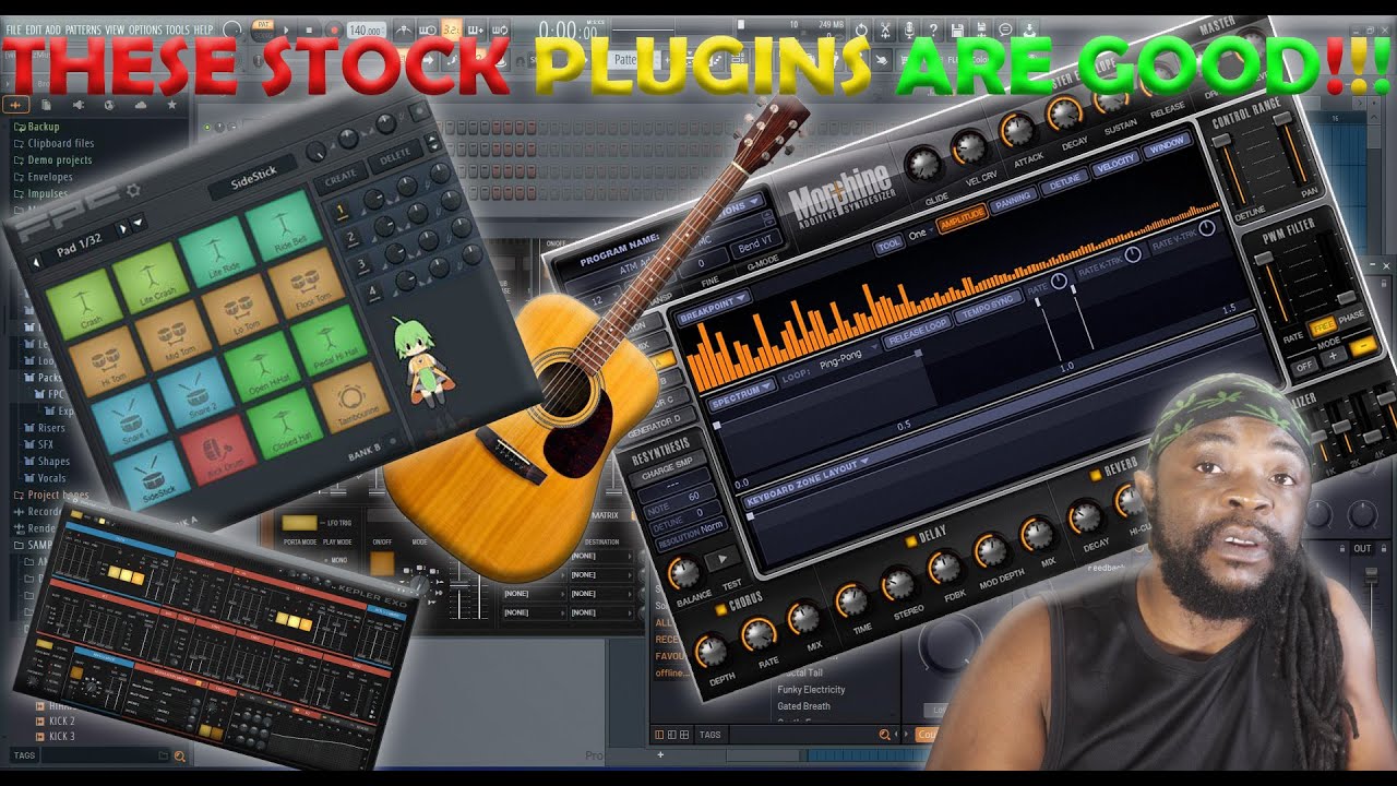 THESE ARE THE BEST STOCK PLUGINS FOR REGGAE  BEAT MAKING
