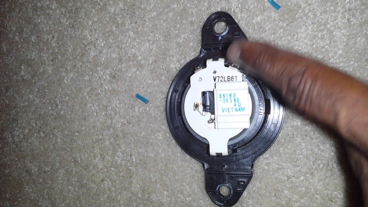 2012 Camry dash speakers/tweeters