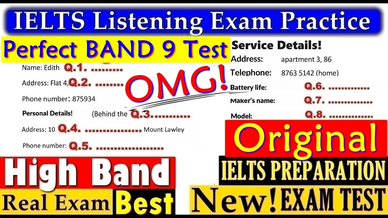IELTS LISTENING PRACTICE TEST 2025 WITH ANSWERS | 17.09.2025