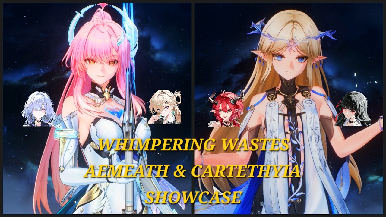 AEMEATH & CARTETHYIA WHIMPERING WASTES SHOWCASE |《Wuthering Waves》