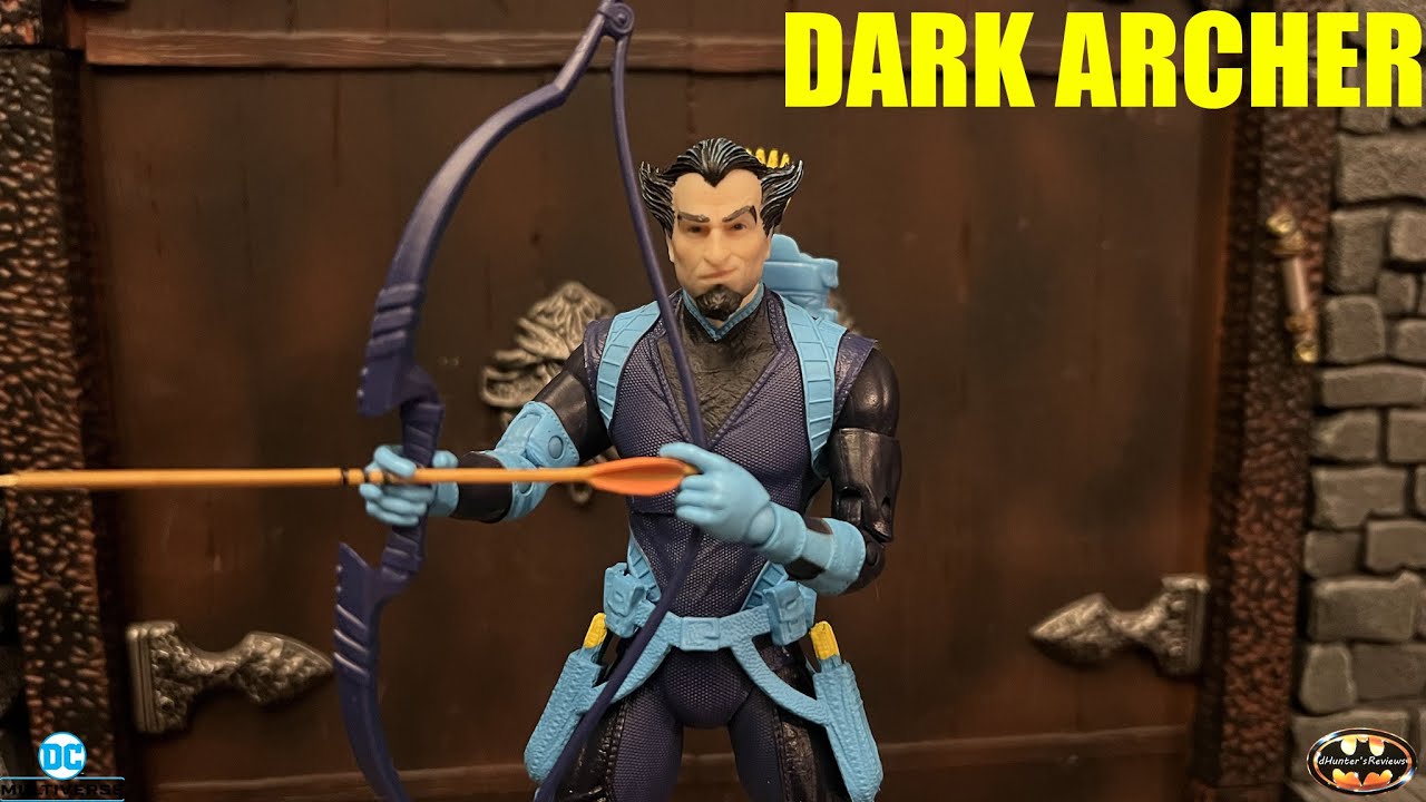McFarlane DC Multiverse Dark Archer Malcolm Merlyn Action Figure Review & Comparison
