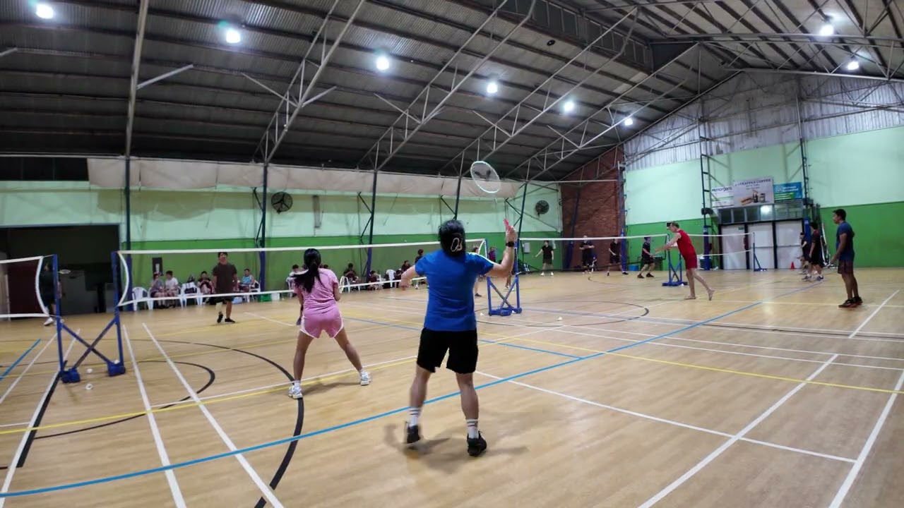Game 1 - Mike/Bern vs Kat/Player1 ( 1/2 )