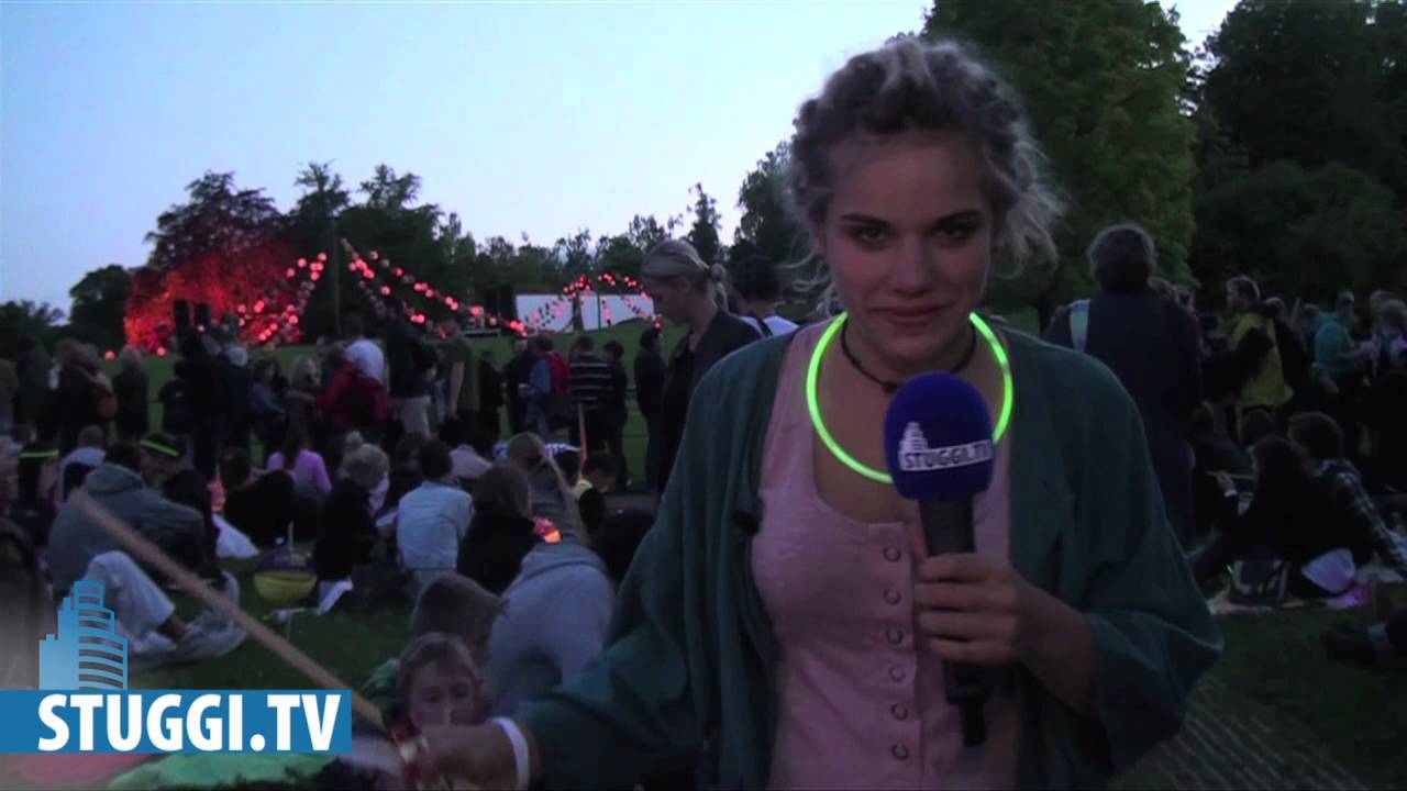 Unterwegs auf dem Lichterfest 2012