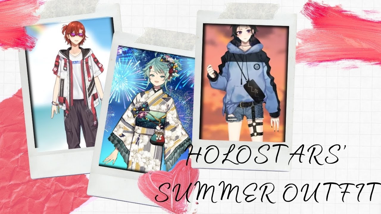 [ENG] Holostars/ホロスターズ: Summer Outfit Unveiling (Part 1/First Generations: Miyabi, Kira and Izuru)