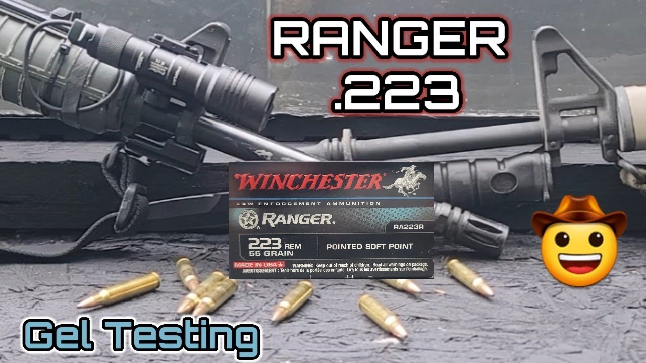 Тестирование гелевых пуль Winchester Ranger .223 55gr Pointed Soft Pointed для стволов 16 и 20 дю...