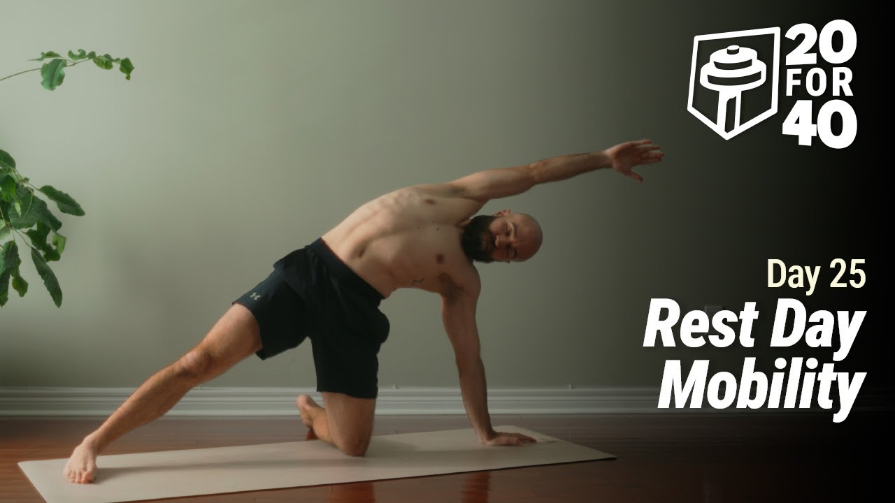 40-дневный фитнес-челлендж с собственным весом | Без разговоров, для всех уровней || День 25 - Де...