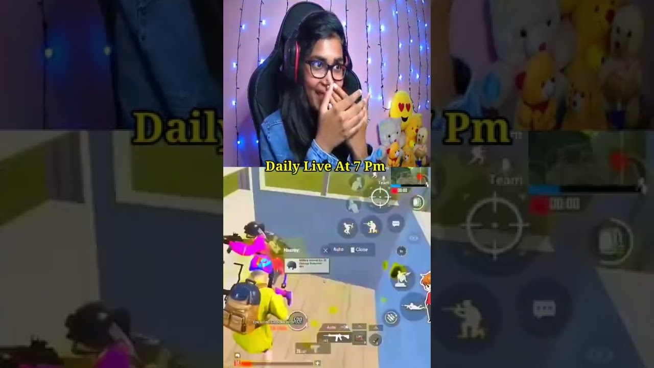 Facecam Reaction For Pro Camper in pubg #shorts #pubg #tamil #girlgamer #facecamlive #annoragaming