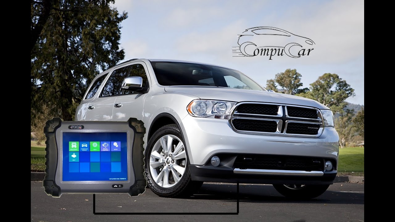 استخراج Pin Code مفتاح وفحص Dodge Durango 2013 جهاز fcar f5 !