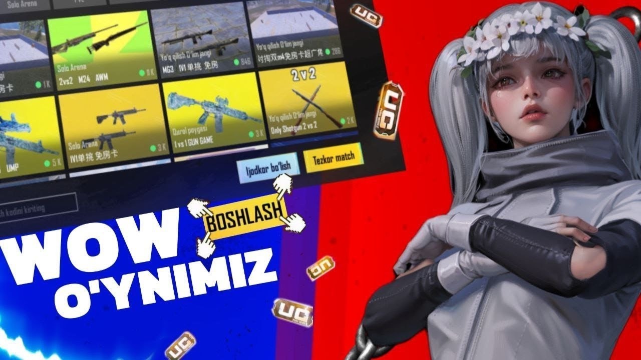 !HAMMAGA  SALOM  QONDAY ! 20 K SOON #pubgmobile   #shorts