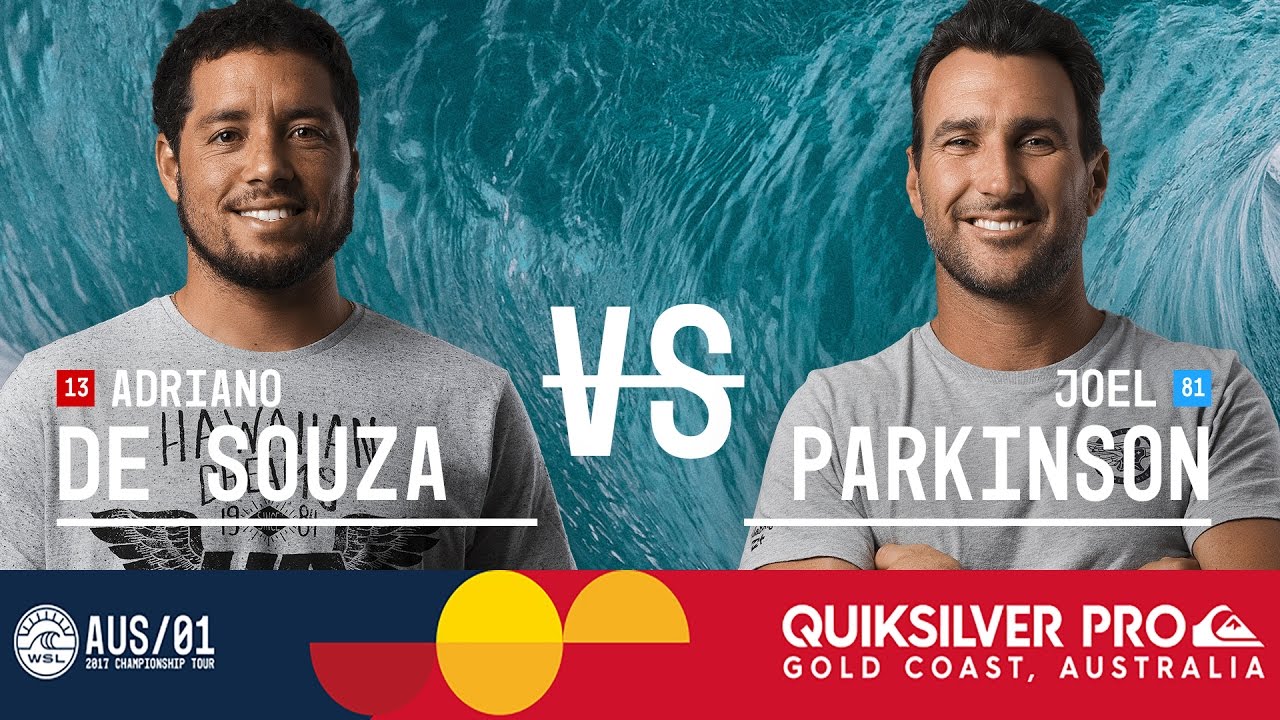 Adriano de Souza vs. Joel Parkinson - Quiksilver Pro Gold Coast 2017 Round Five, Heat 1