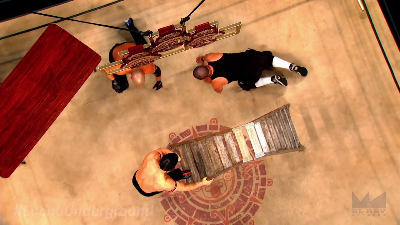 Lucha Underground 5/20/15: Trios Championship Ladder Match - FULL MATCH